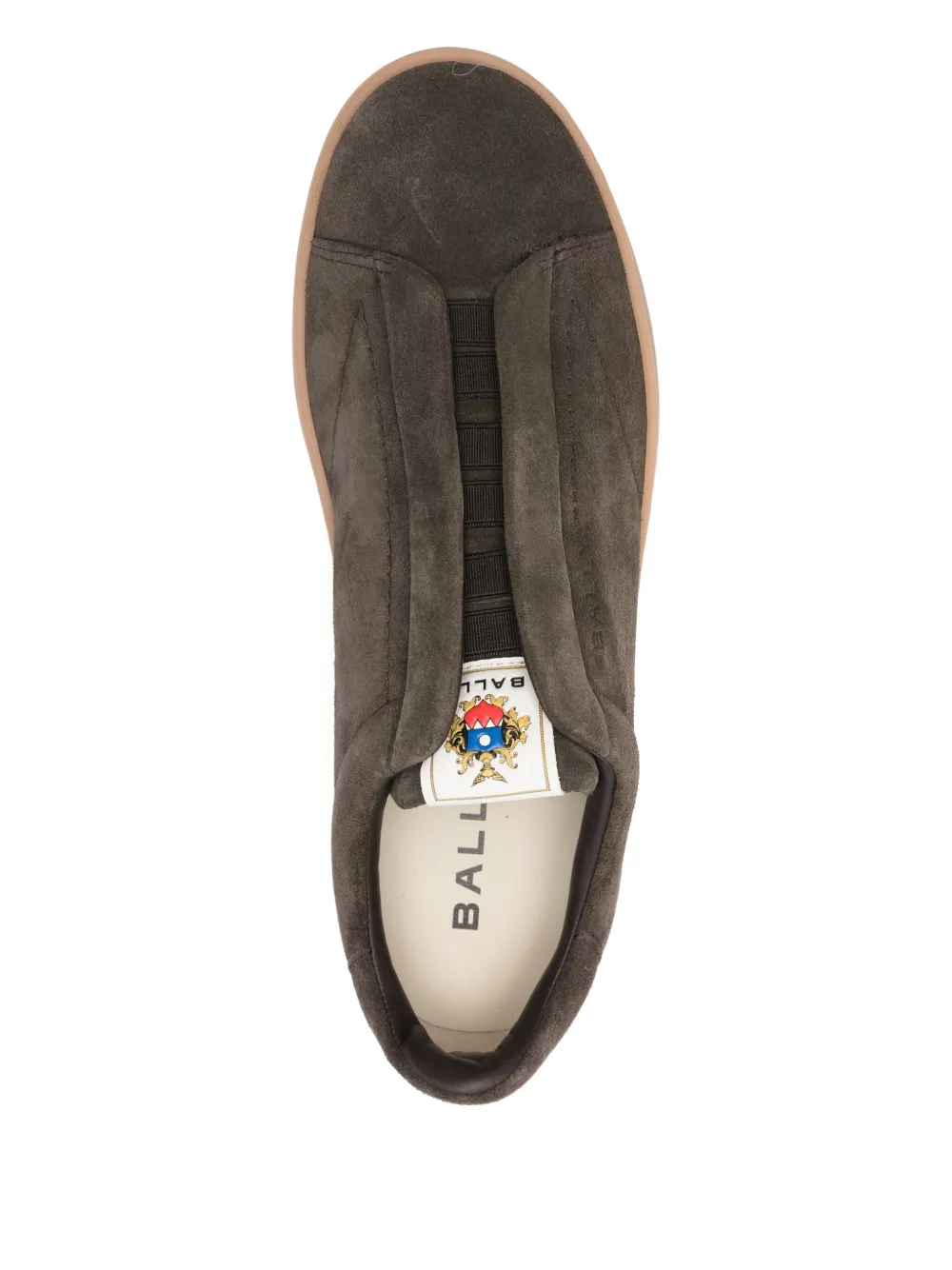 Bally Suède sneakers Bruin