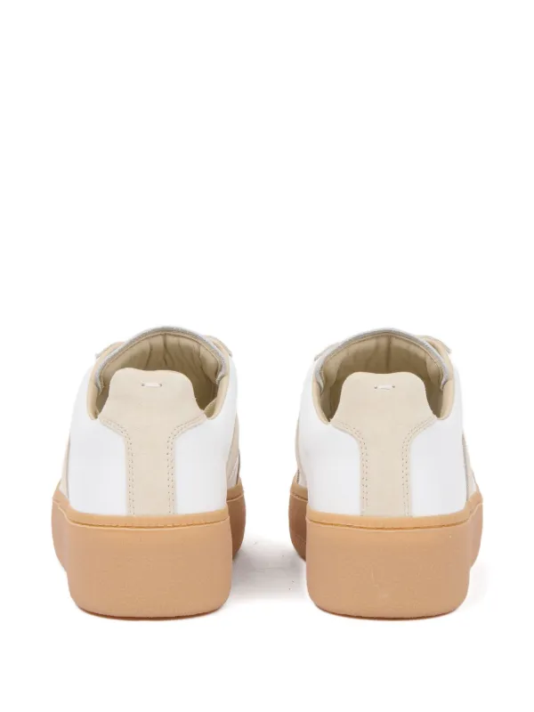 Maison Margiela Replica Wedge Sneakers | White | FARFETCH