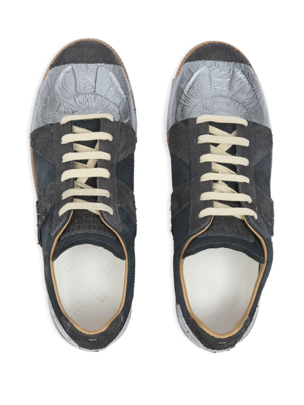 Maison Margiela Replica sneakers met vlakken Grijs