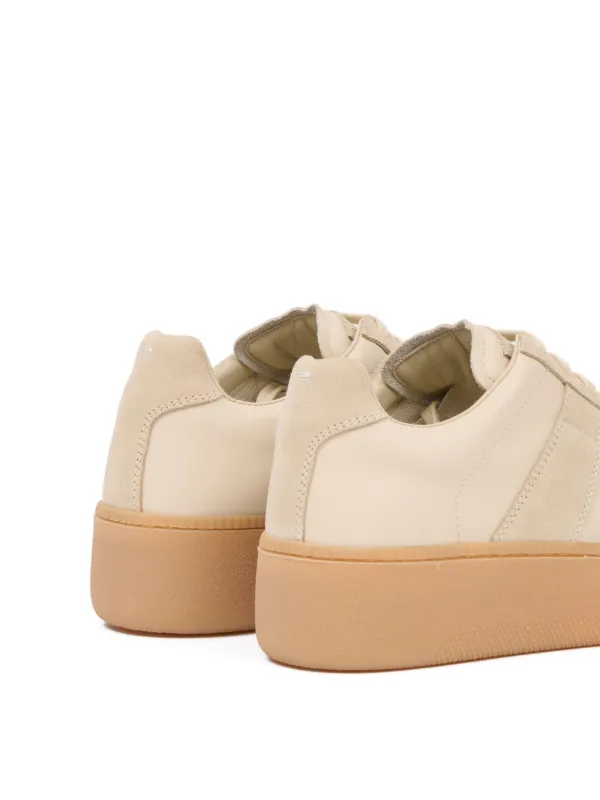 Maison Margiela Replica Platform Sneakers | Neutrals | FARFETCH