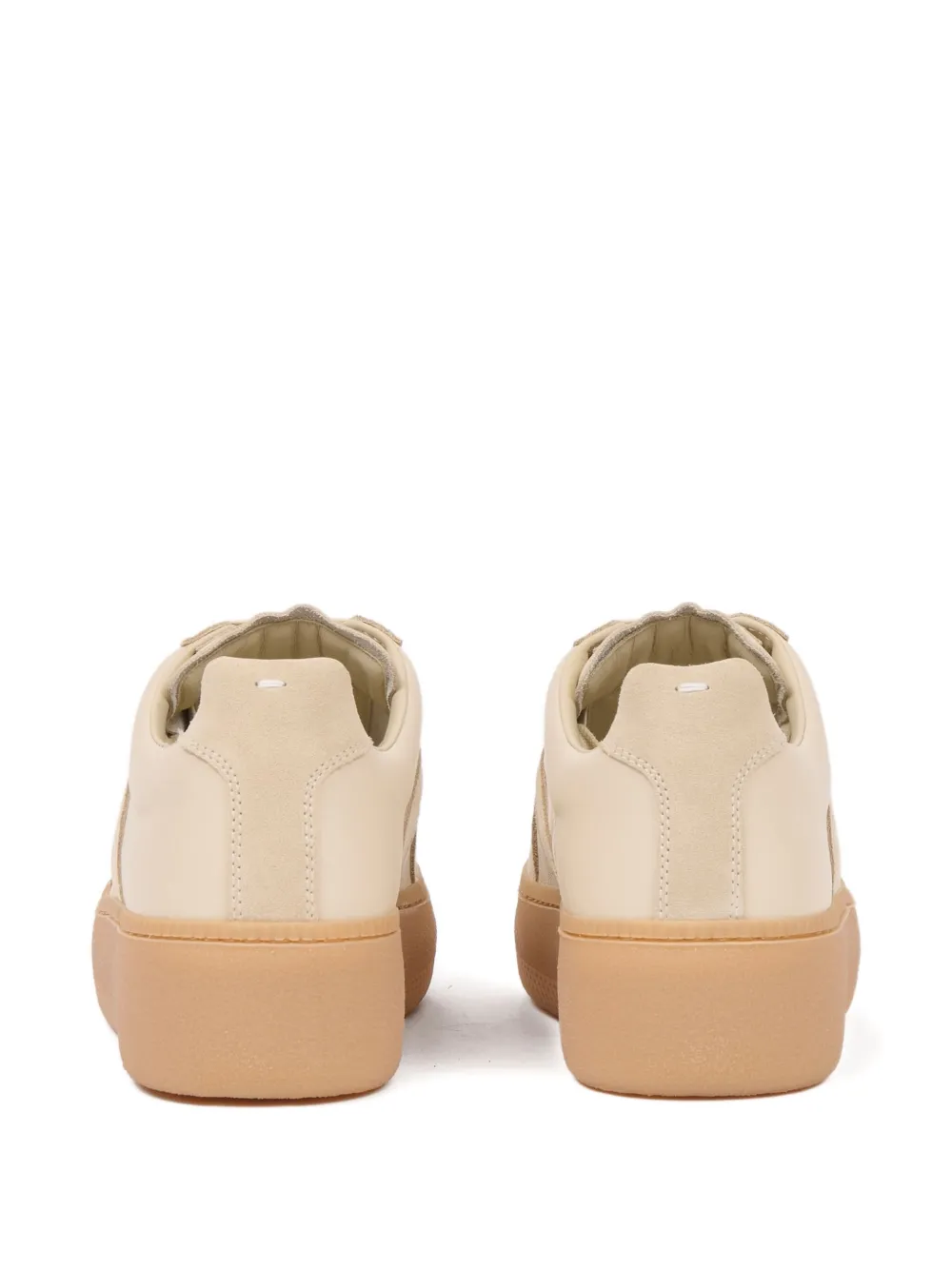Maison Margiela Replica Platform Sneakers In Neutral