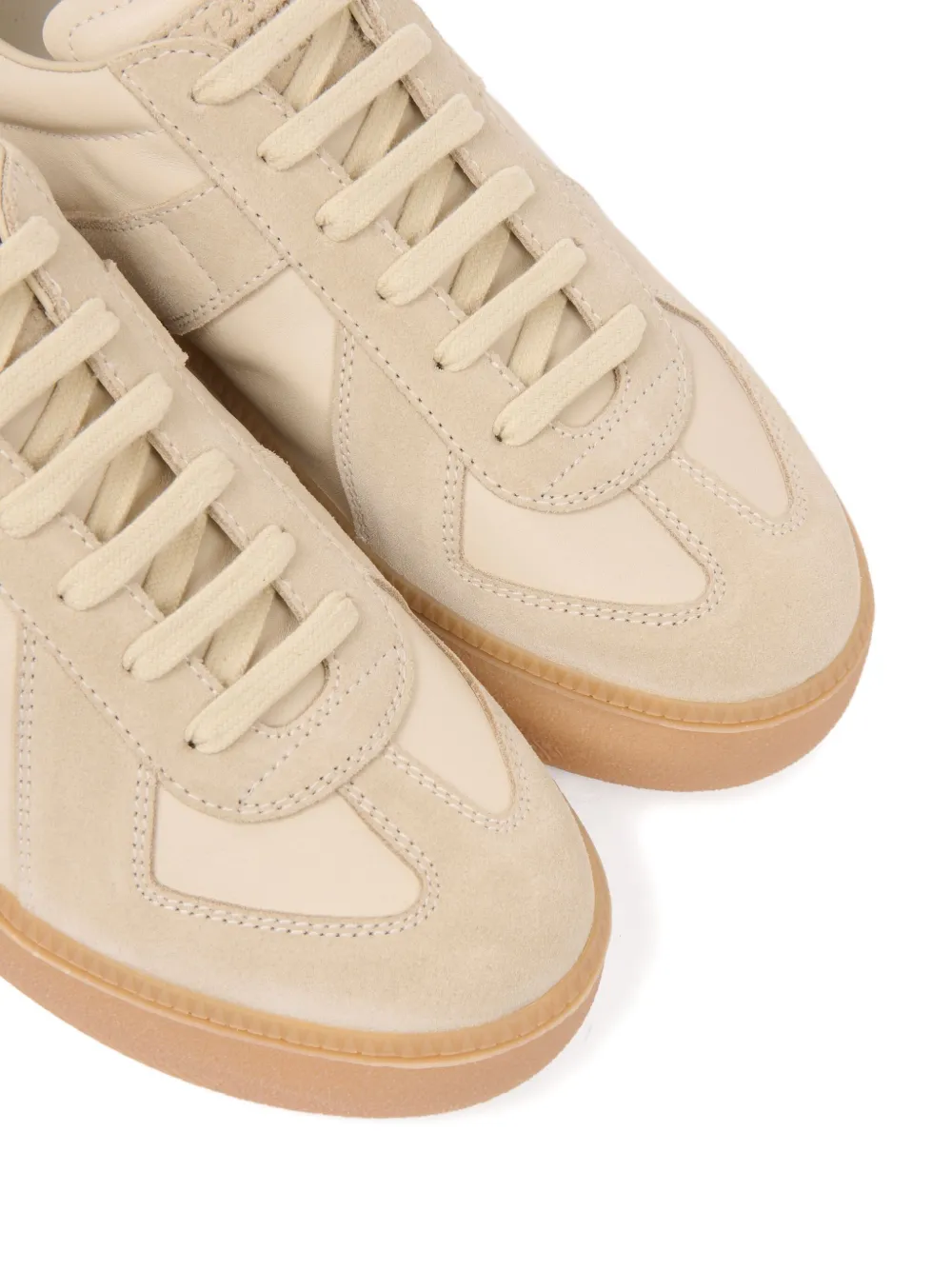 Maison Margiela Replica Platform Sneakers In Neutral