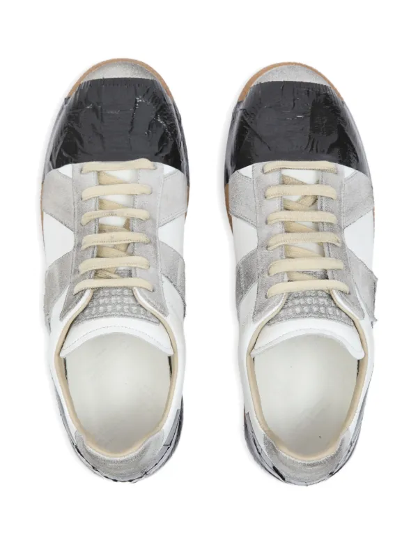 Maison Margiela Tênis Replica Com Cadarço | Branco | FARFETCH BR