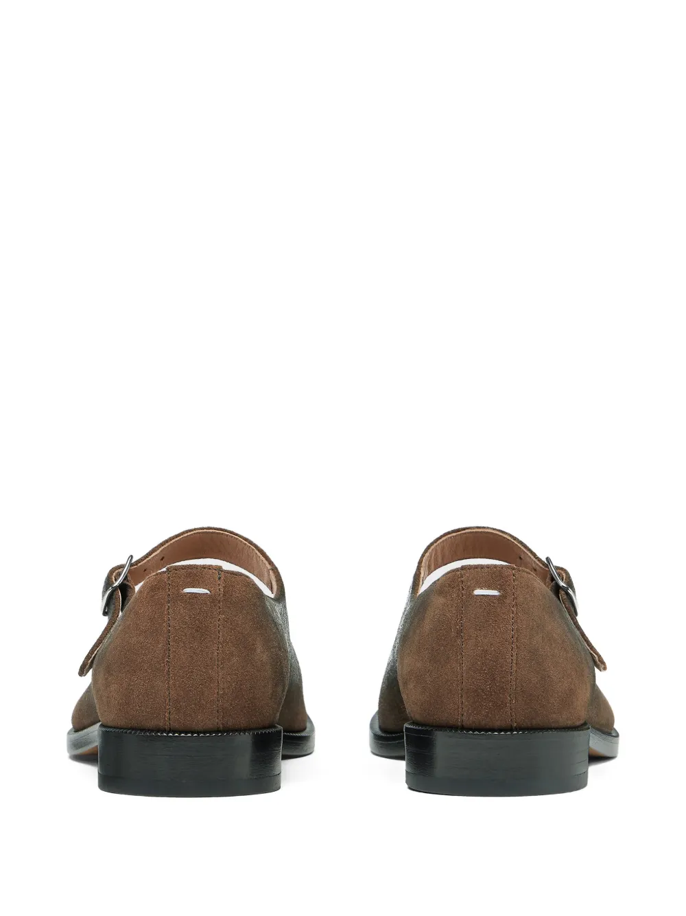  Maison Margiela Split-toe Buckle Tabi Mary Jane - Brown 