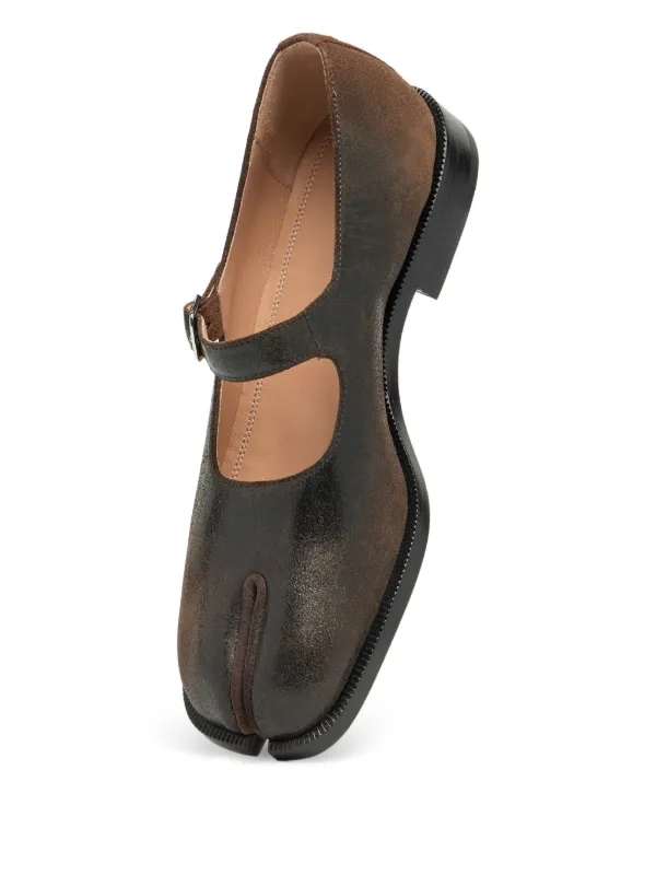 新品　完売品　Maison Margiela メリージェーン　パンプス　36 Maison Margiela Tabi メリージェーン パンプス | ブラウン | FARFETCH JP