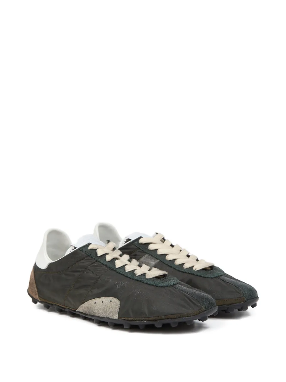 Maison Margiela Sprinters leren sneakers Groen