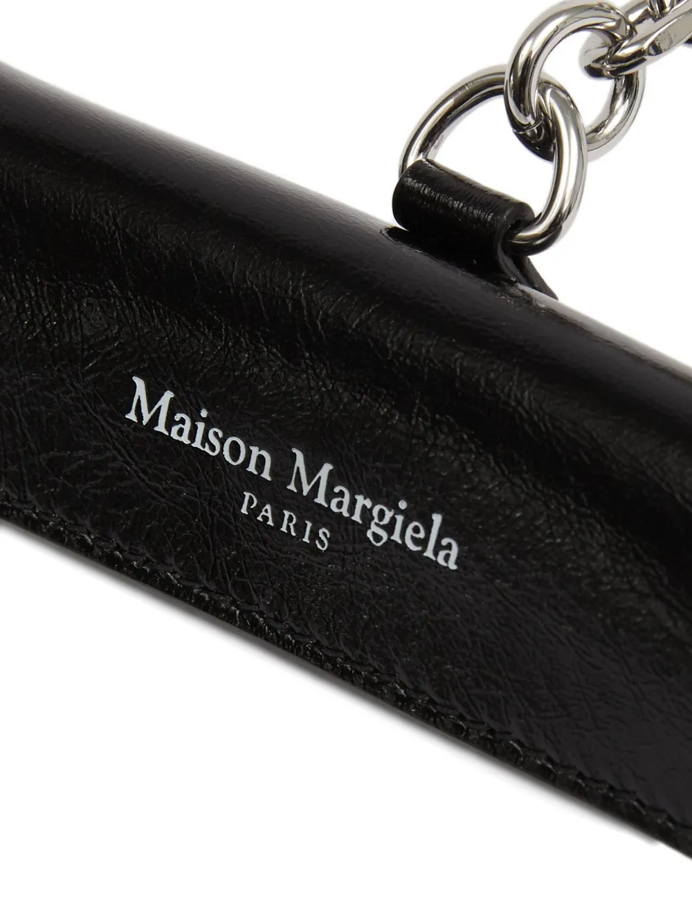 Maison Margiela Chain Lipstick Holder In Black