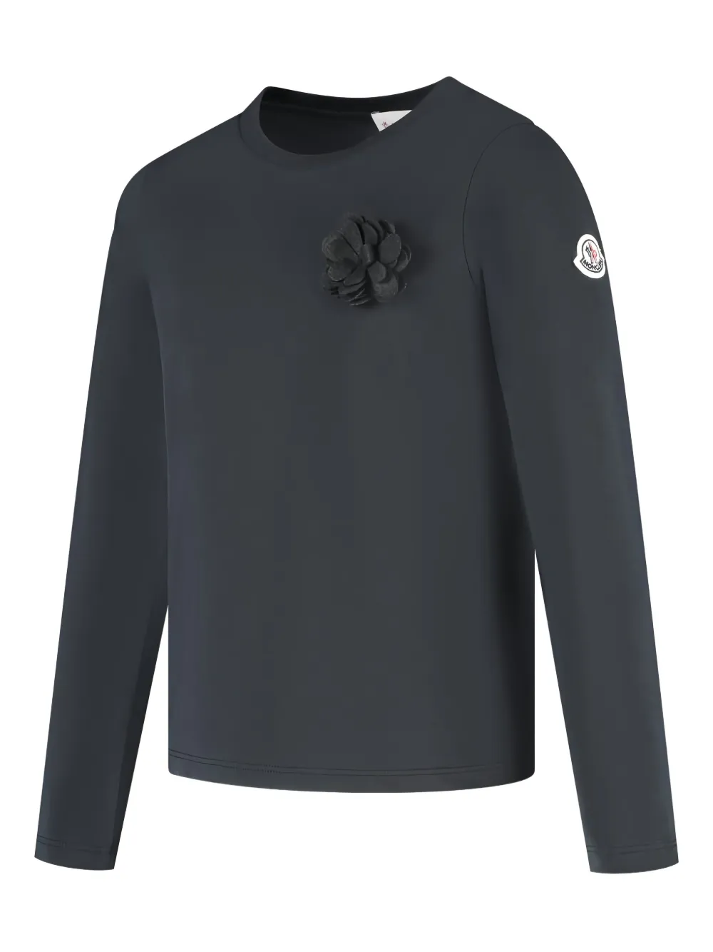 Moncler Enfant flower-appliqué T-shirt | Girls T-Shirts | Image 2