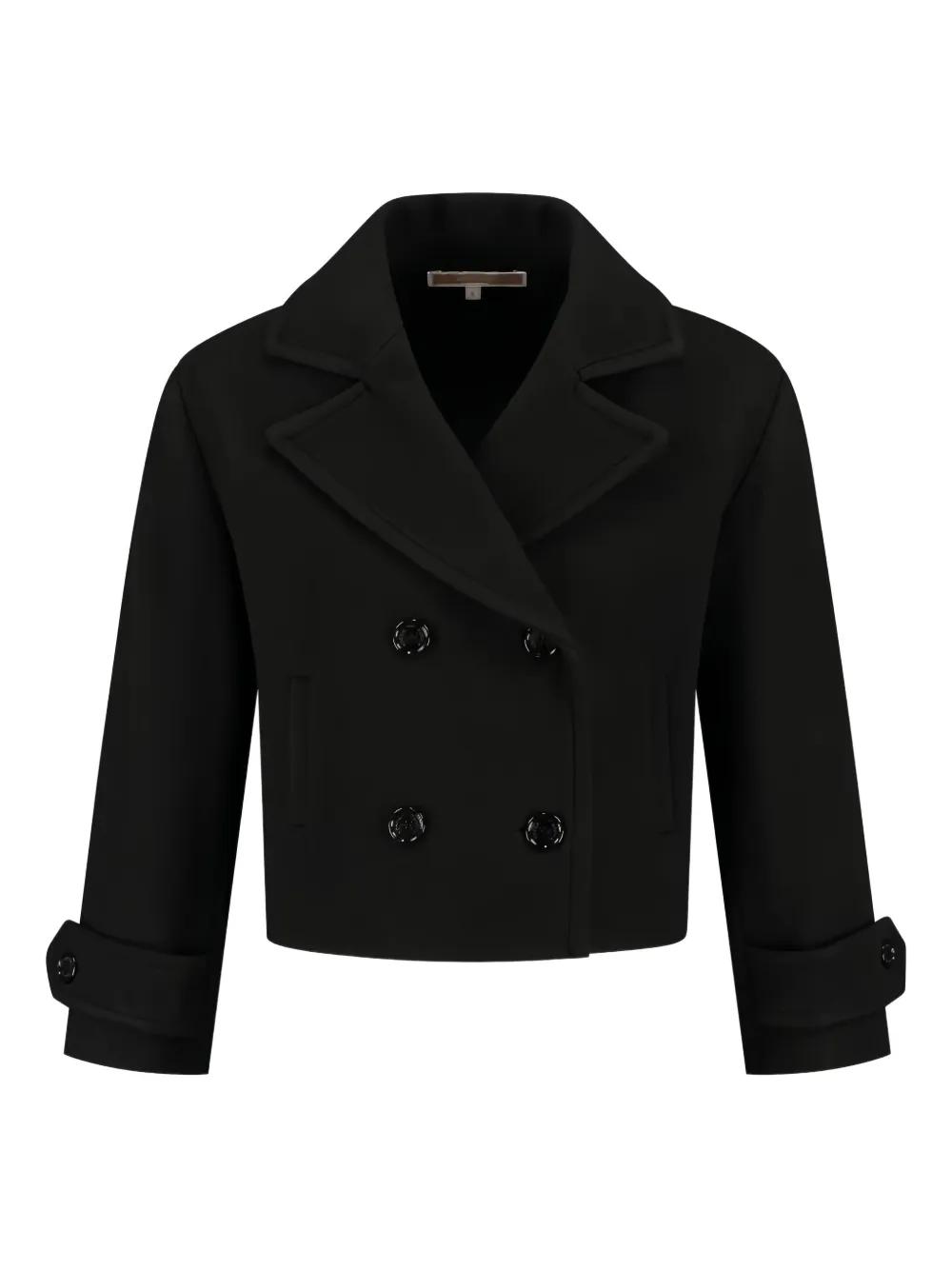 Kocca Double-breasted Blazer In Black