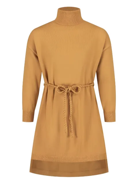 Kocca braided-tie dress