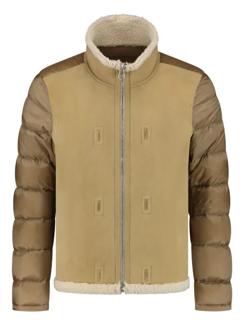 Ten C padded panelled jacket