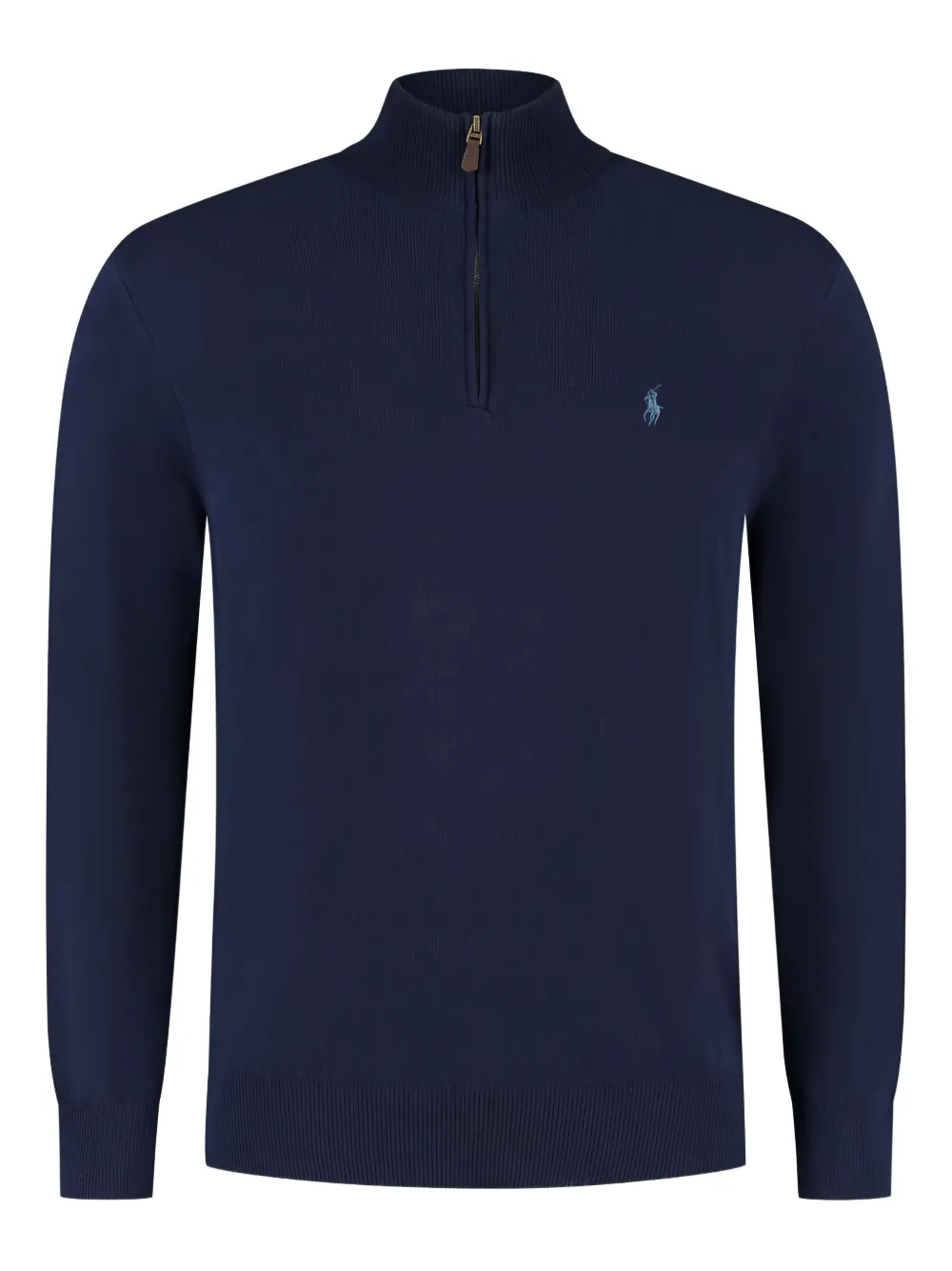 Polo Ralph Lauren Navy Wool Sweater In Blue