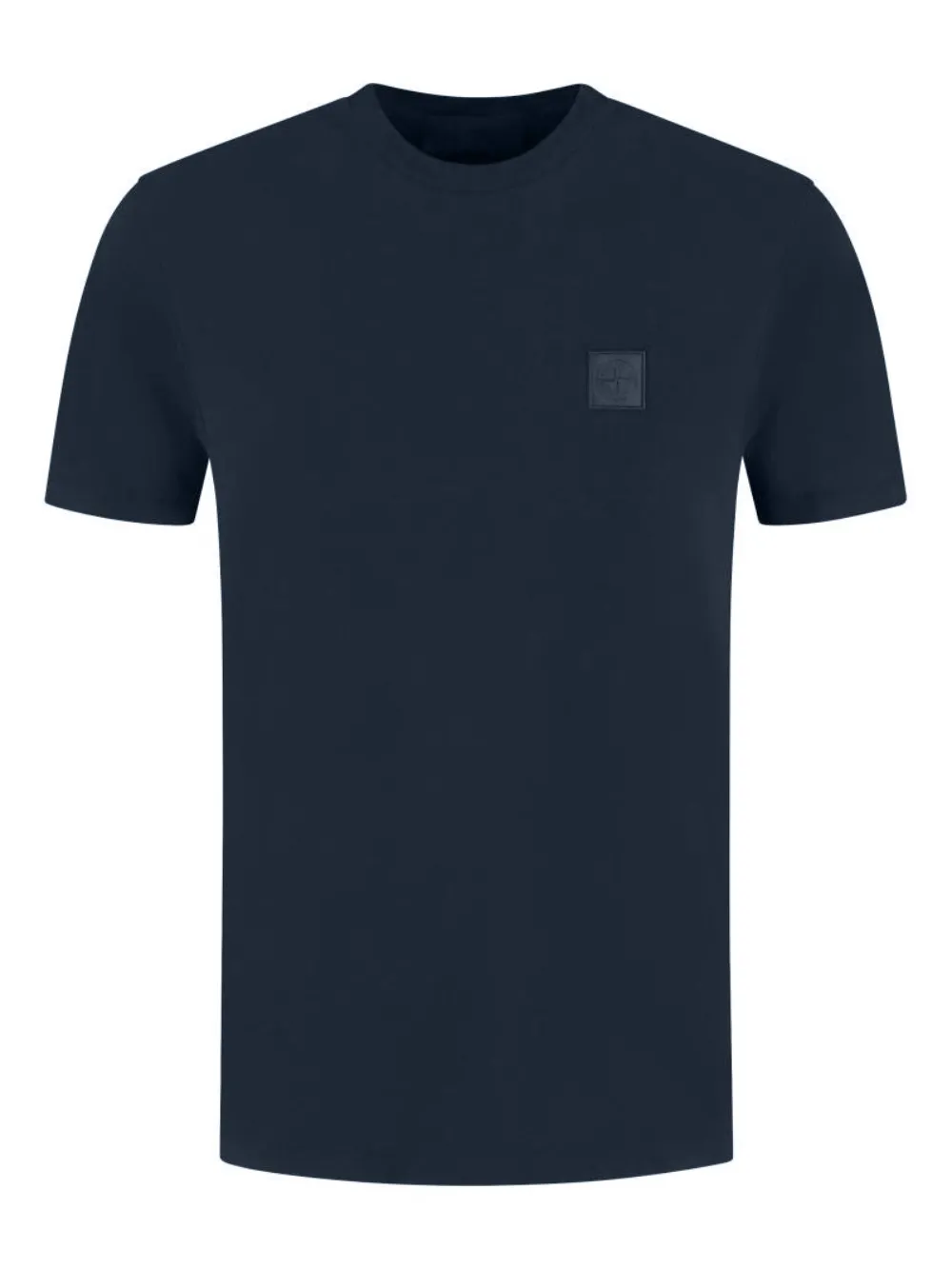 Stone Island playera con parche de brújula | azul | Image 1
