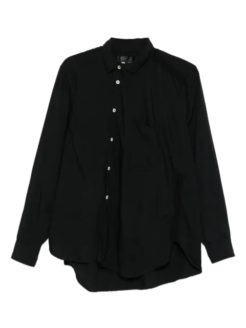 Black Comme Des Garçons asymmetric shirt