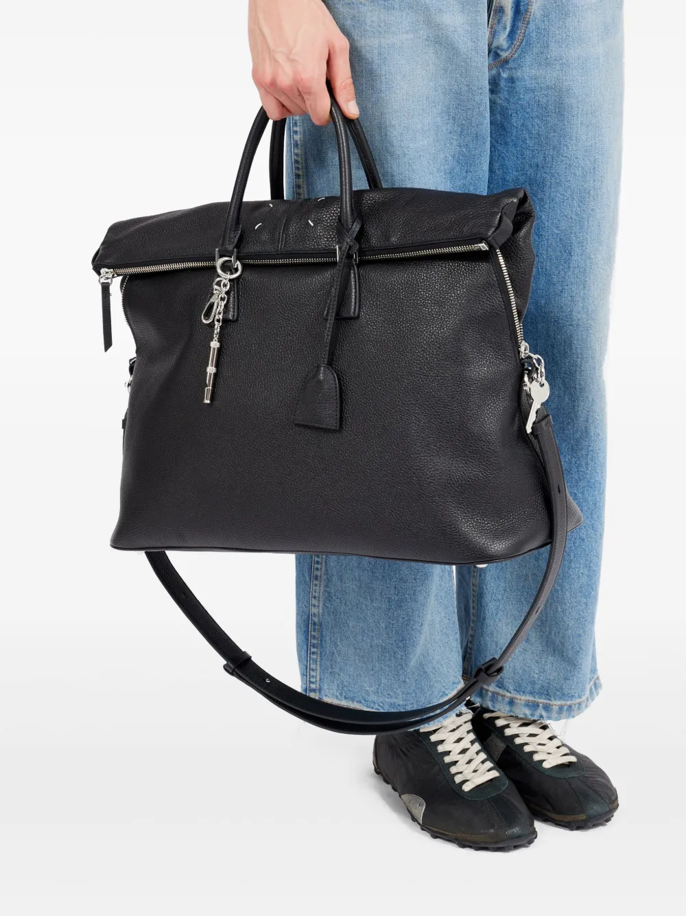 Maison Margiela Dog Whistle sleutelhanger Zilver