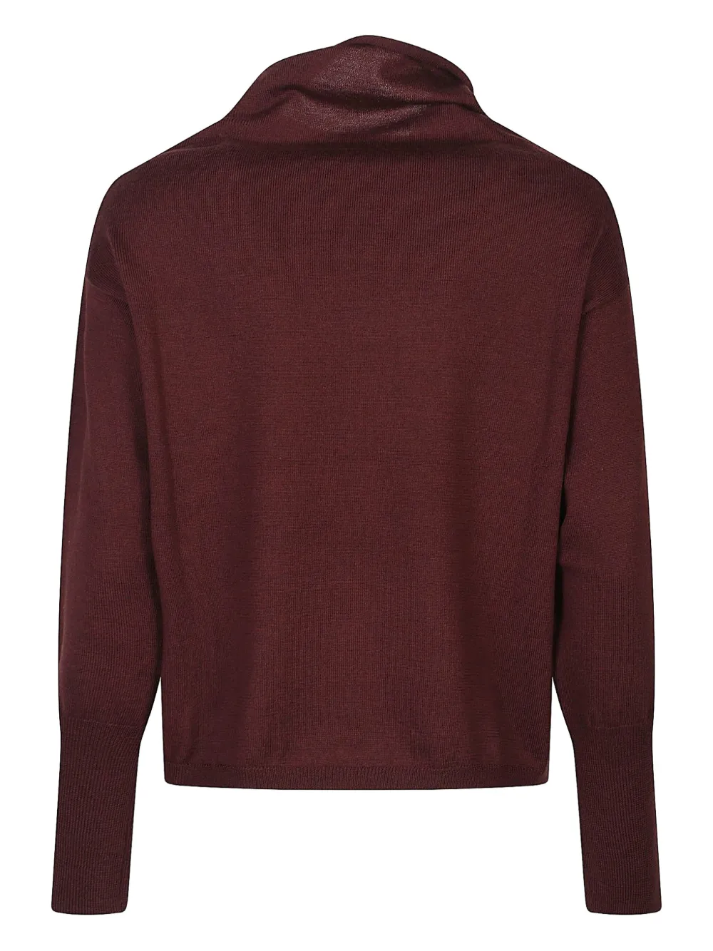 Aragona Long-sleeves Sweater In Burgundy