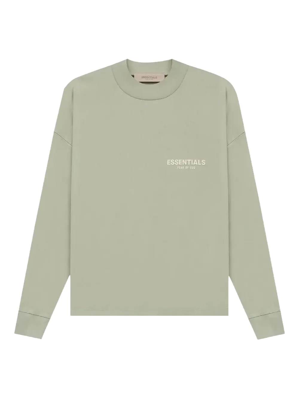 FEAR OF GOD ESSENTIALS playera manga larga | verde | Image 1