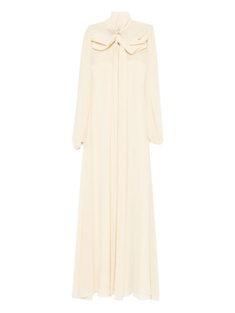 Vivetta bow-detail maxi dress - Beige