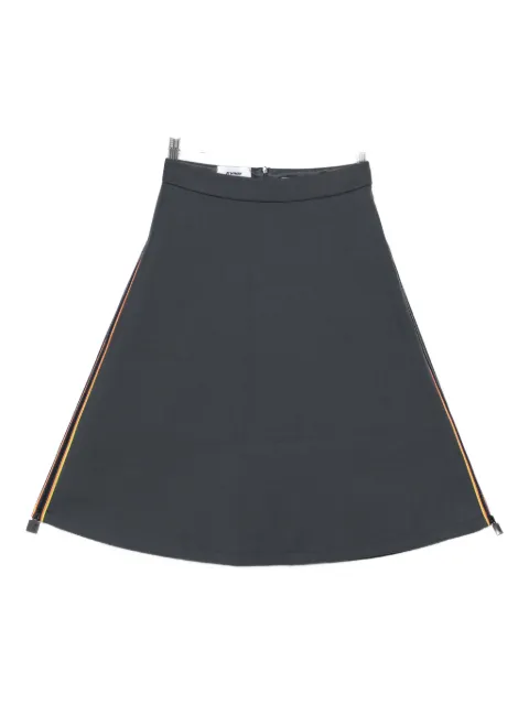 K-Way zip-trim skirt