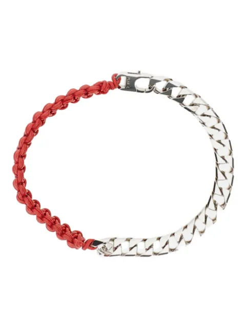 Plan C braided chain necklace