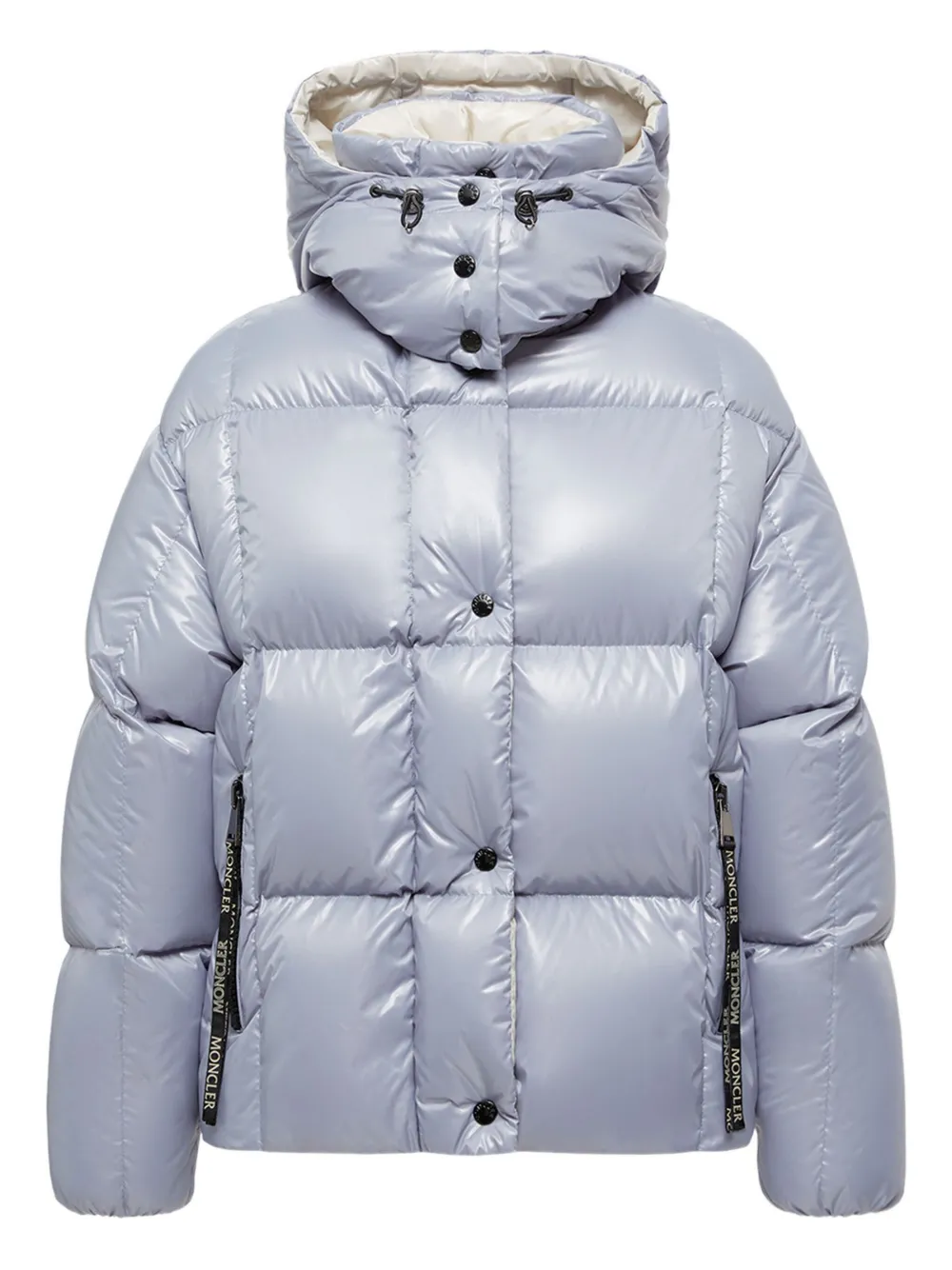Moncler hooded-zipped down jacket | Blue | Image 1