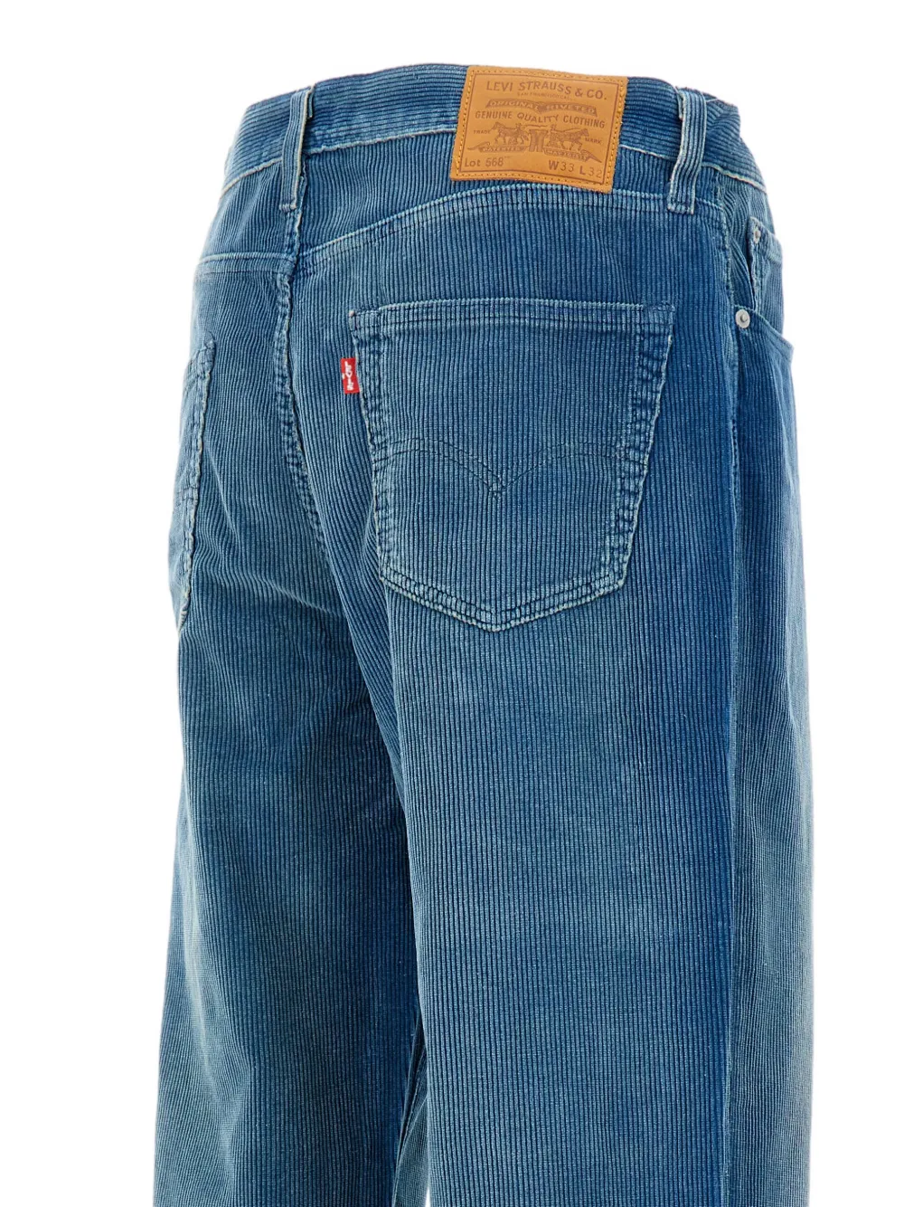 Levi's Ribfluwelen broek Blauw