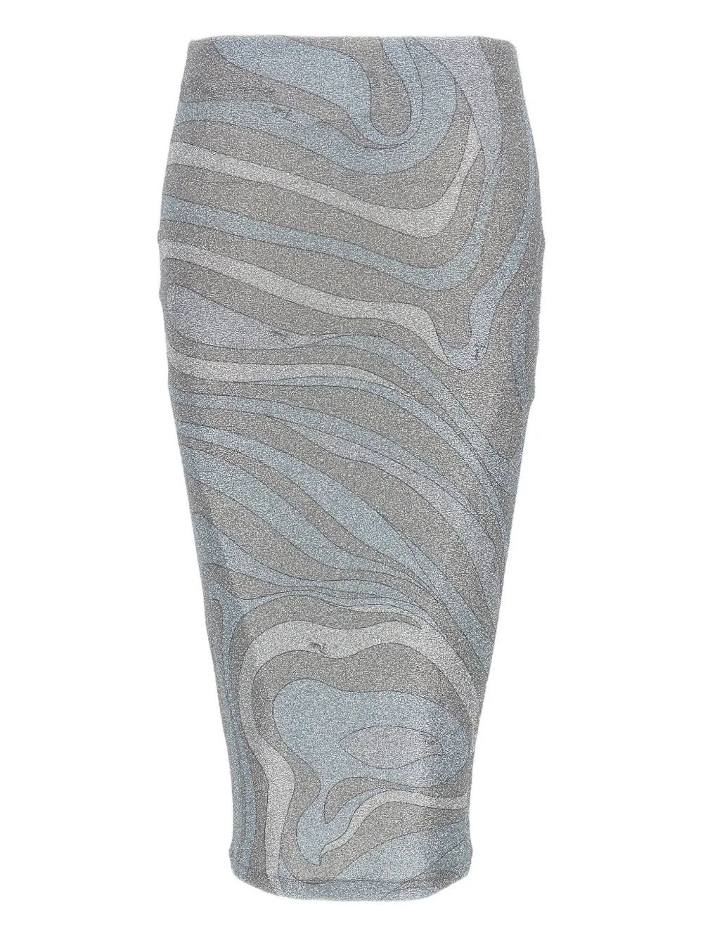Pucci Midirock Im Metallic-look In Gray