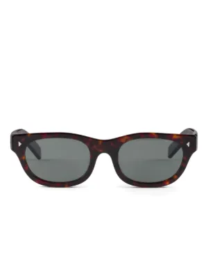 Prada Eyewear トータスシェル サングラス | ブラウン | FARFETCH JP