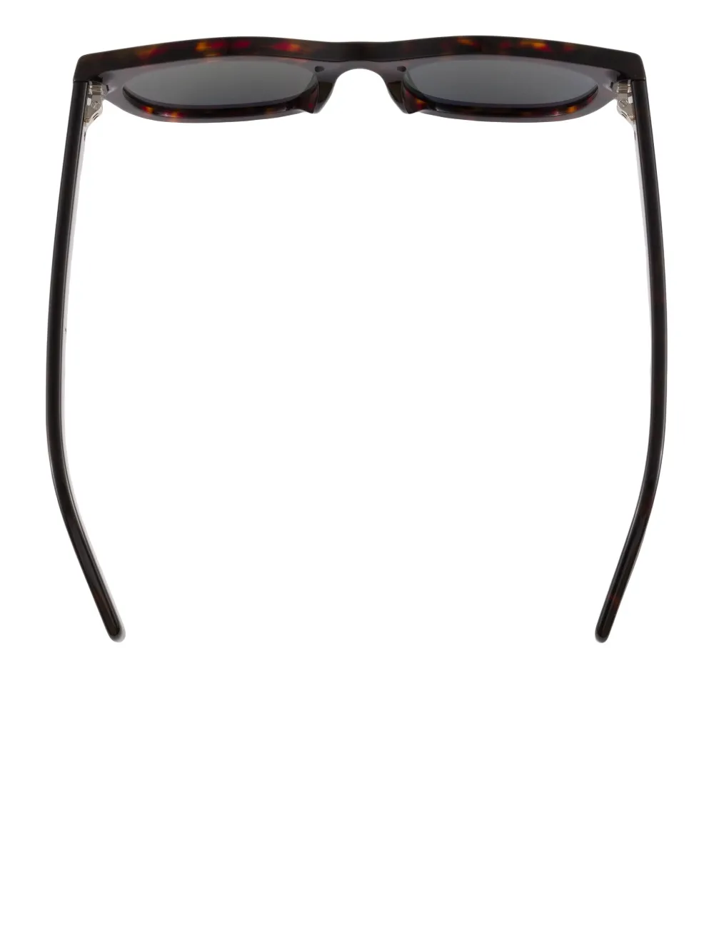 Prada Eyewear Zonnebril met ovalen montuur Bruin