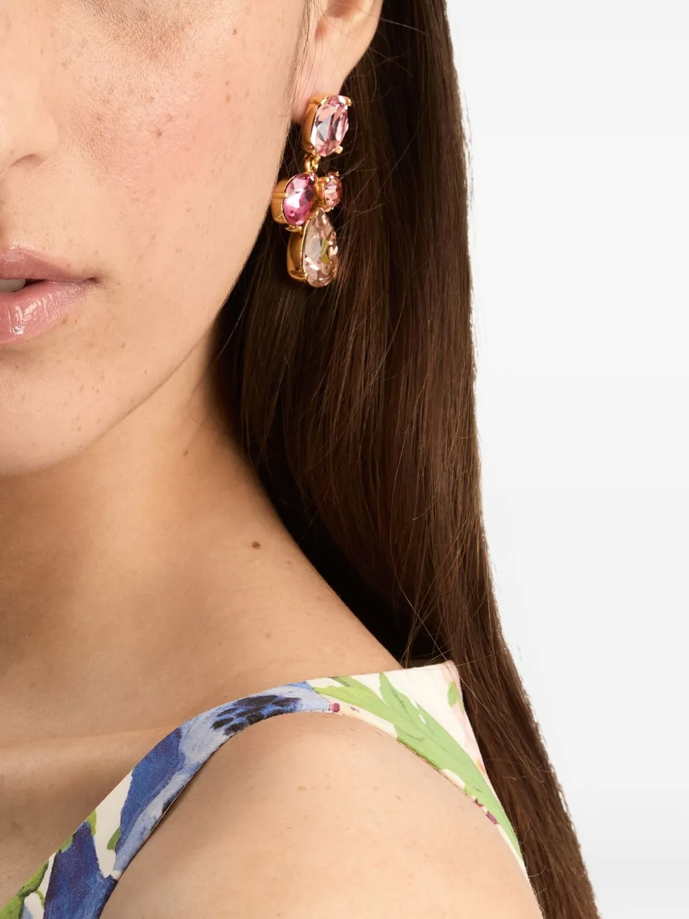 Oscar De La Renta Candy Drop Earrings In Multi