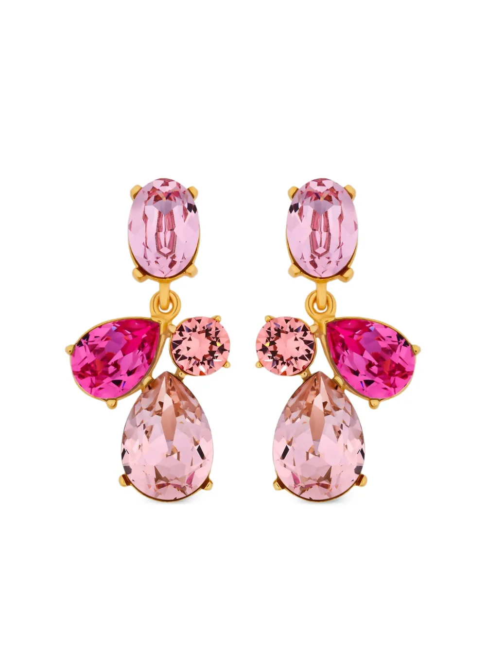 Oscar De La Renta Candy Drop Earrings In Gold