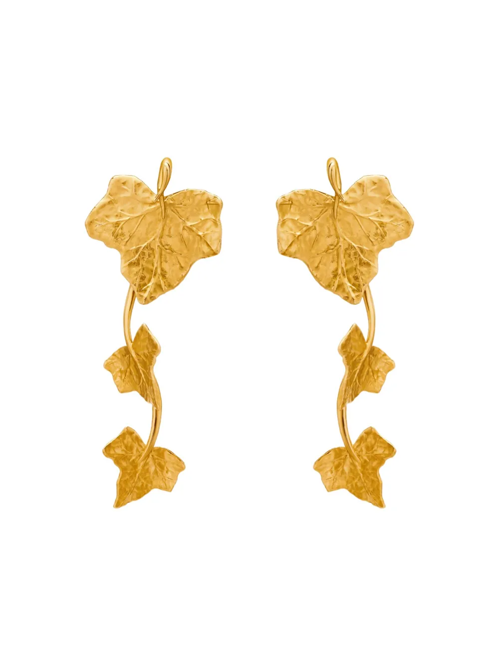 Oscar de la Renta Orecchini Ivy Vine con pendente - Oro