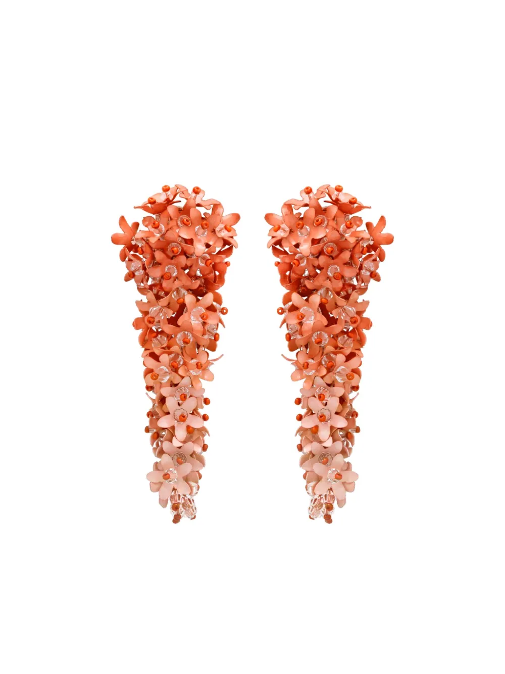 Oscar de la Renta Orecchini a clip - Arancione