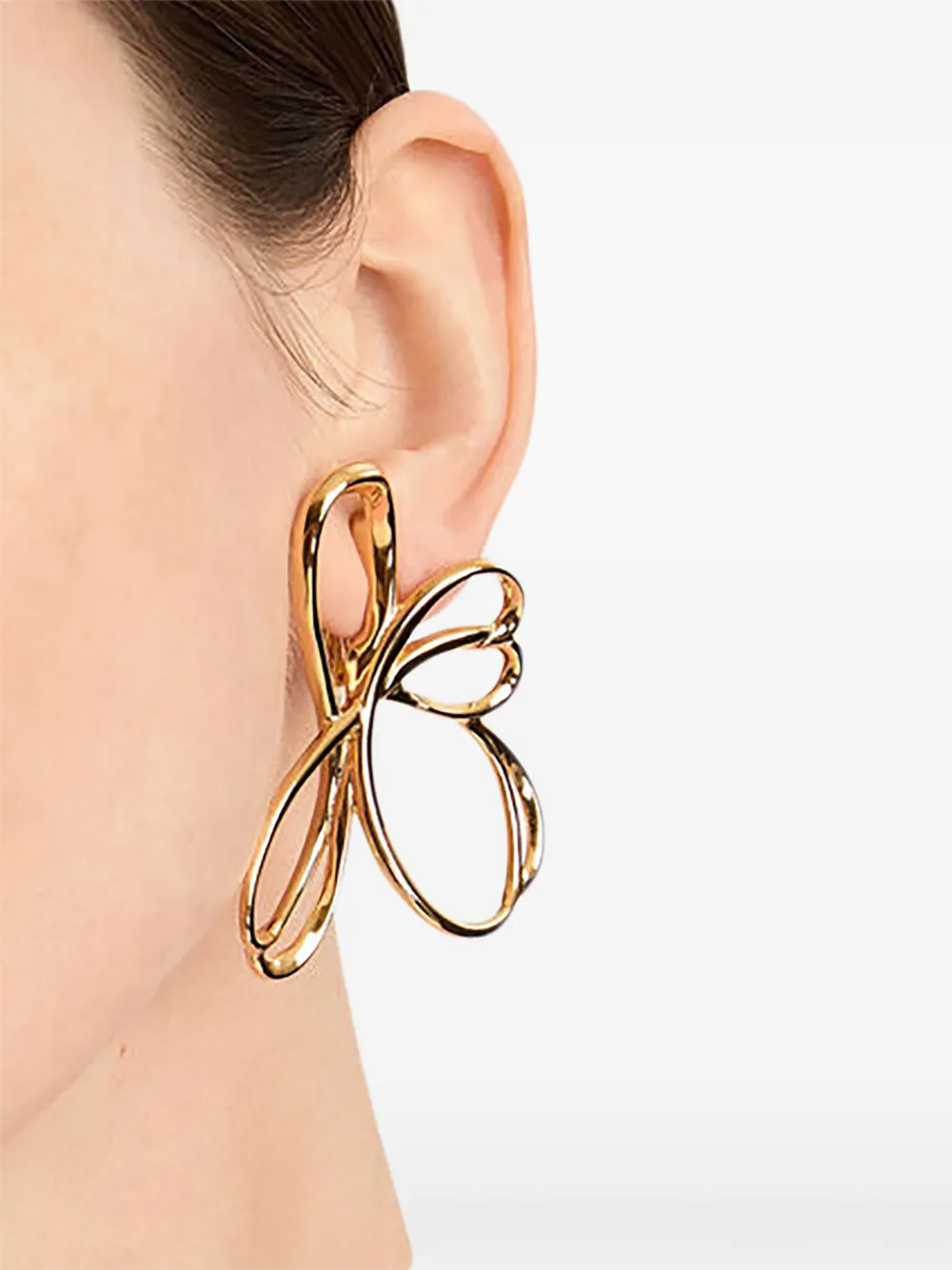 Oscar de la Renta Openwork oorbellen - Goud