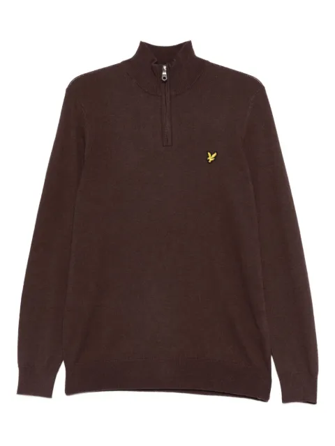Lyle & Scott mock-neck sweater