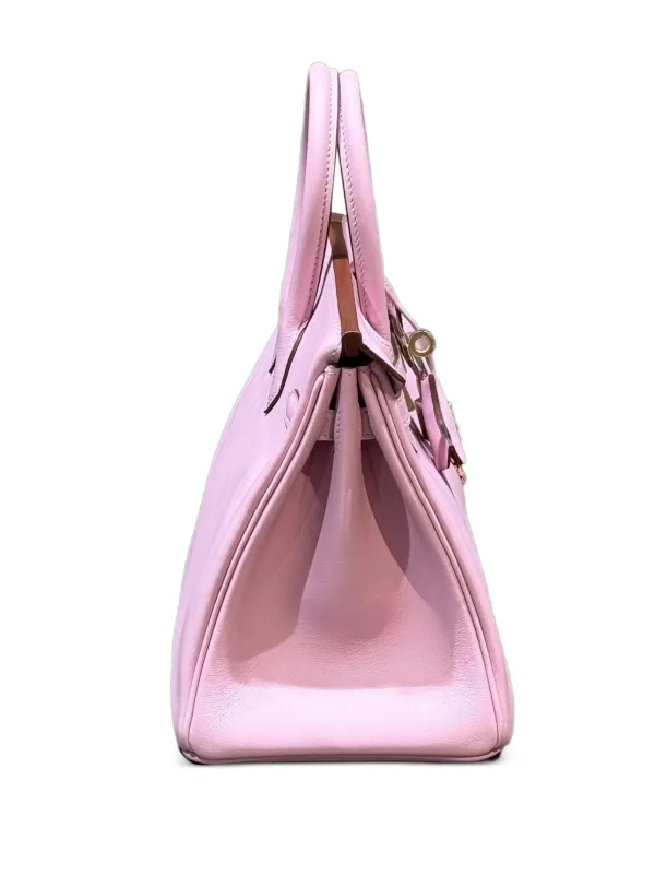 Hermès Pre-Owned 2022 バーキン 25 スイフト ローズ ゴールドハード