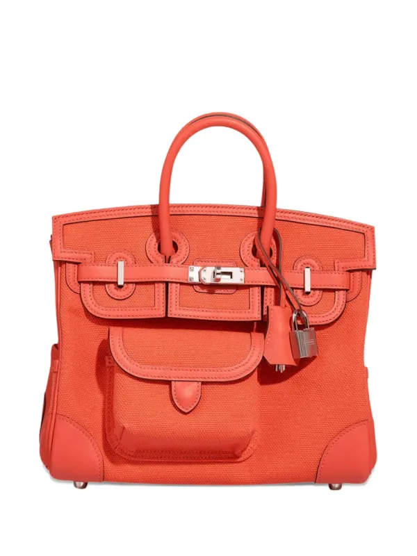 HERMES バーキン オレンジbox 紙袋 リボン 美品 HERMES バーキン