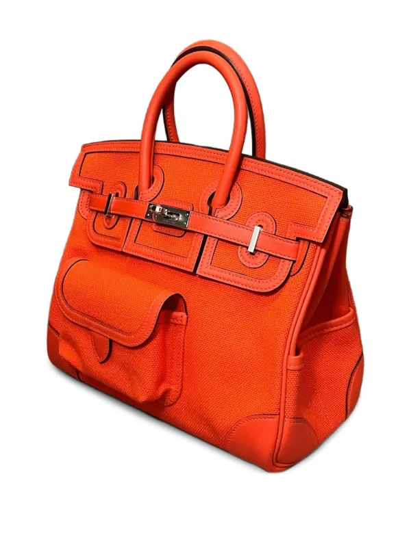 71867 HERMES バーキン　ケリー　バッグ用空箱　38×34×15cm Hermès Pre-Owned ケリー エプソン ハンドバッグ | ブラウン | FARFETCH JP