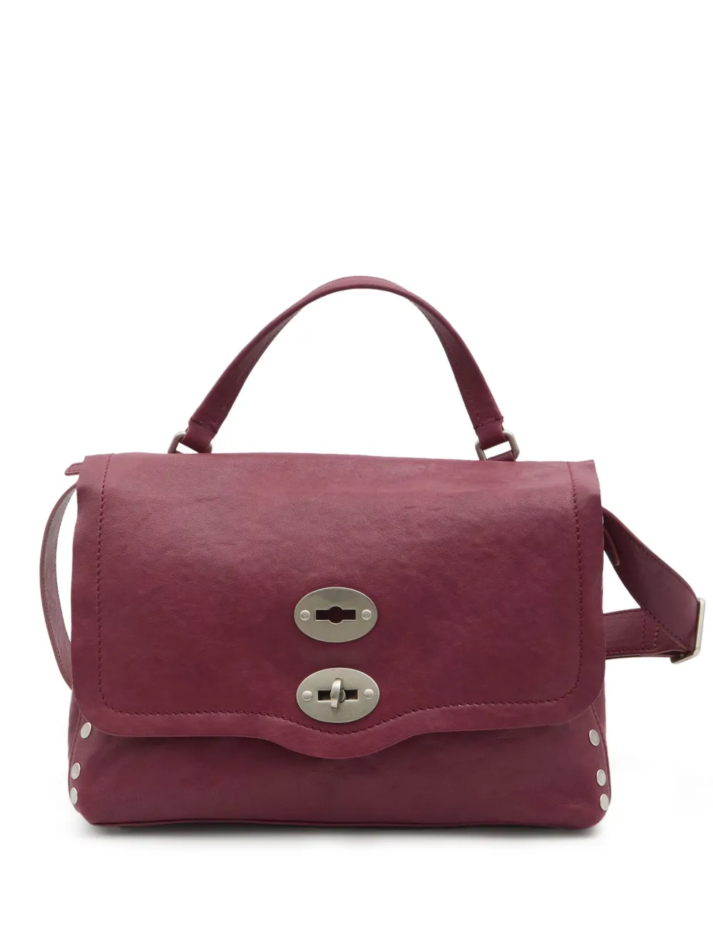 Zanellato small Postina Tabacco tote bag - Rosso