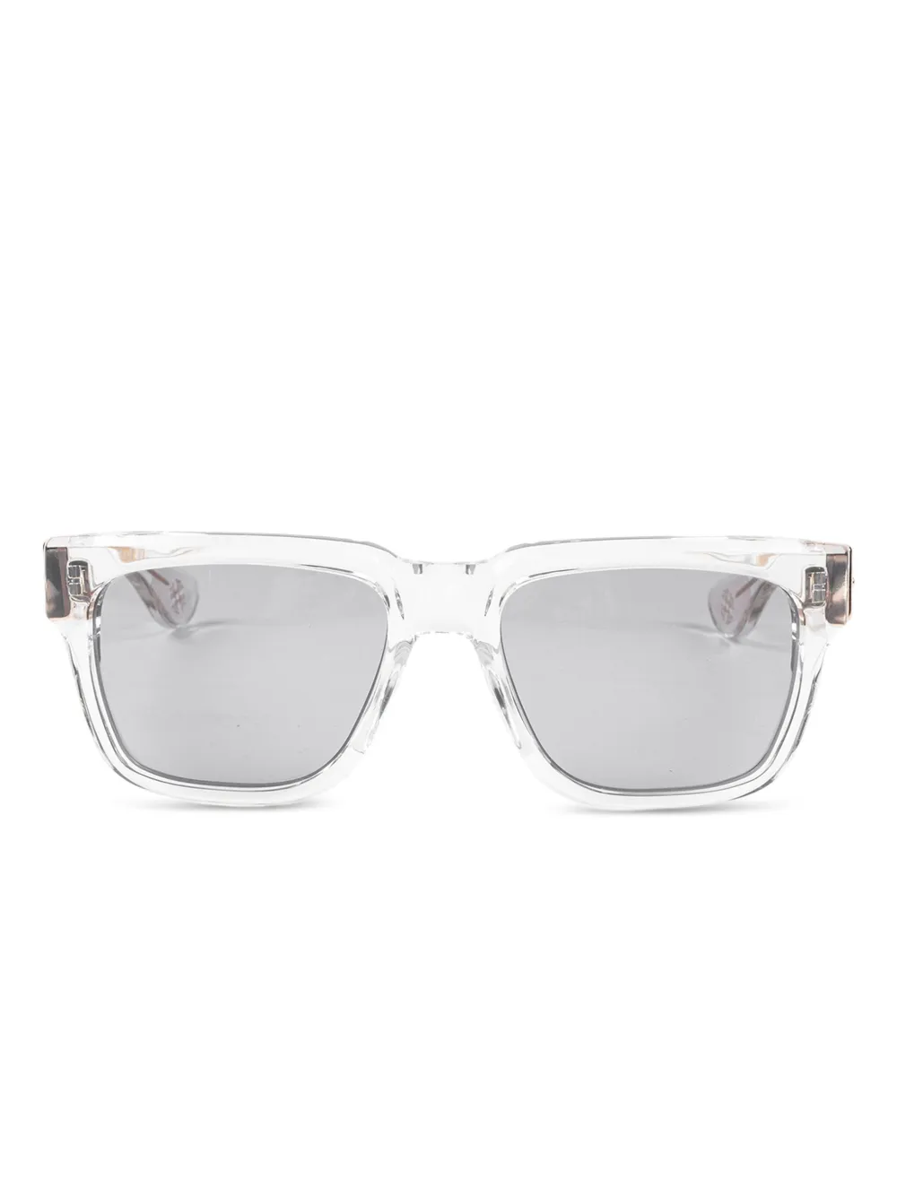 Chrome Hearts lentes de sol con armazón cuadrada | blanco | Image 1