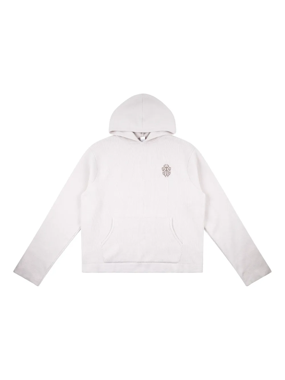 Chrome Hearts langærmet hættetrøje | hvid | Image 1