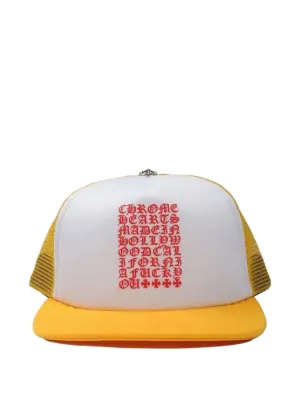 Chrome Hearts ロゴ キャップ | パープル | FARFETCH JP