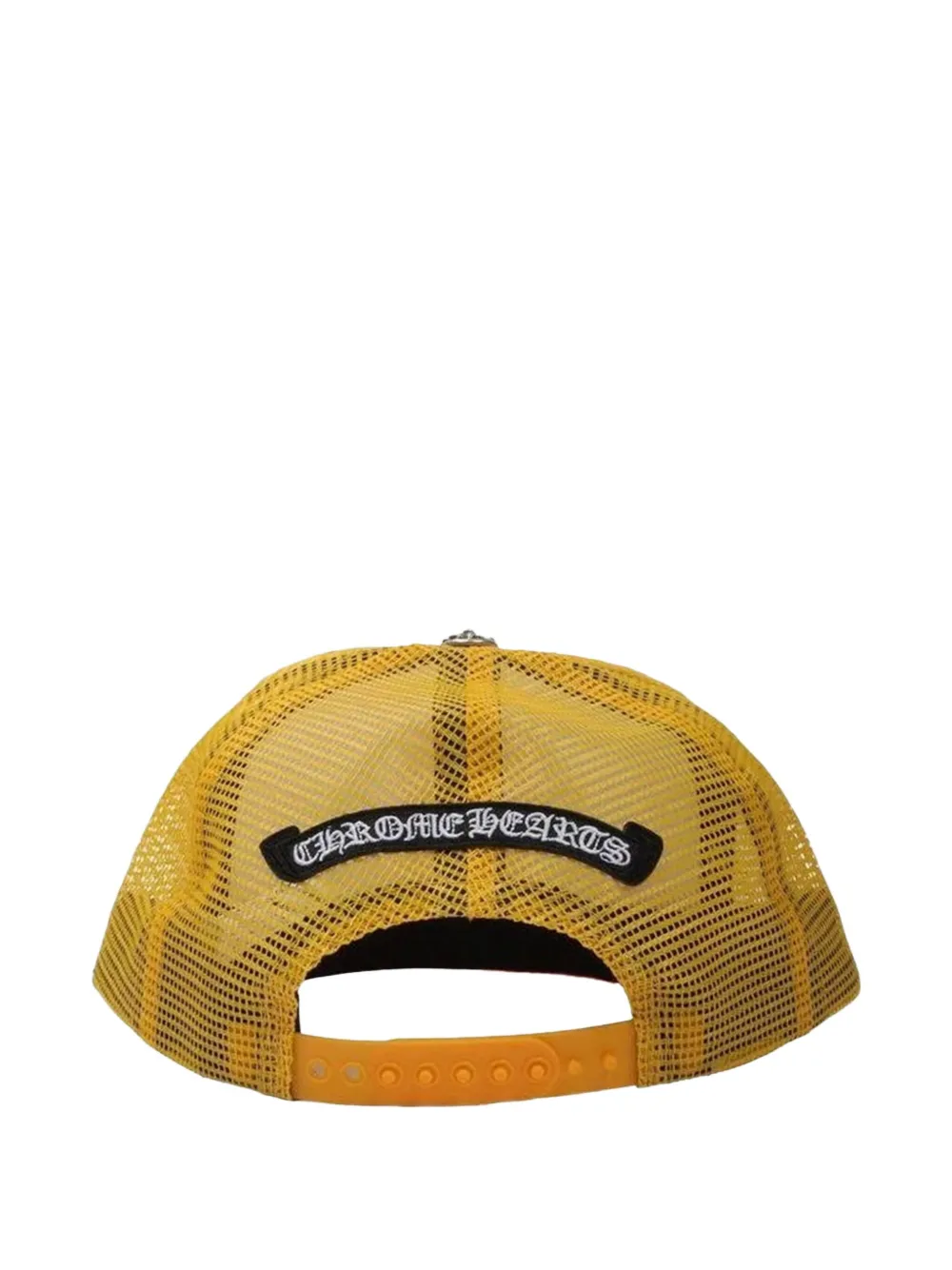 Chrome Hearts Eyechart Trucker Hat In Brown