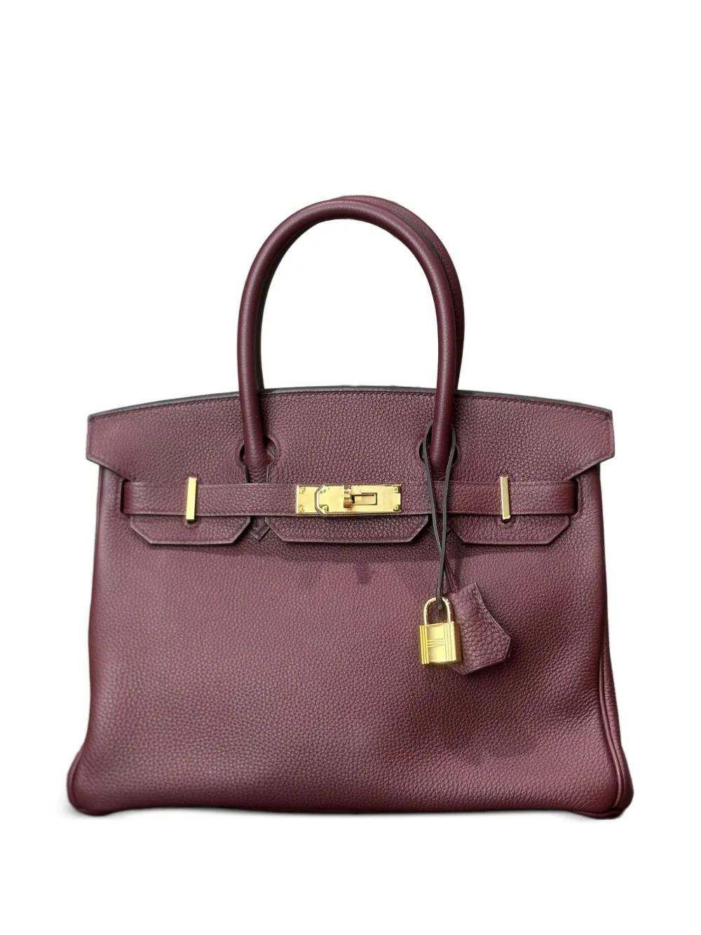 Hermès Pre-Owned 2019 Birkin 30 handbag | Red | Image 1