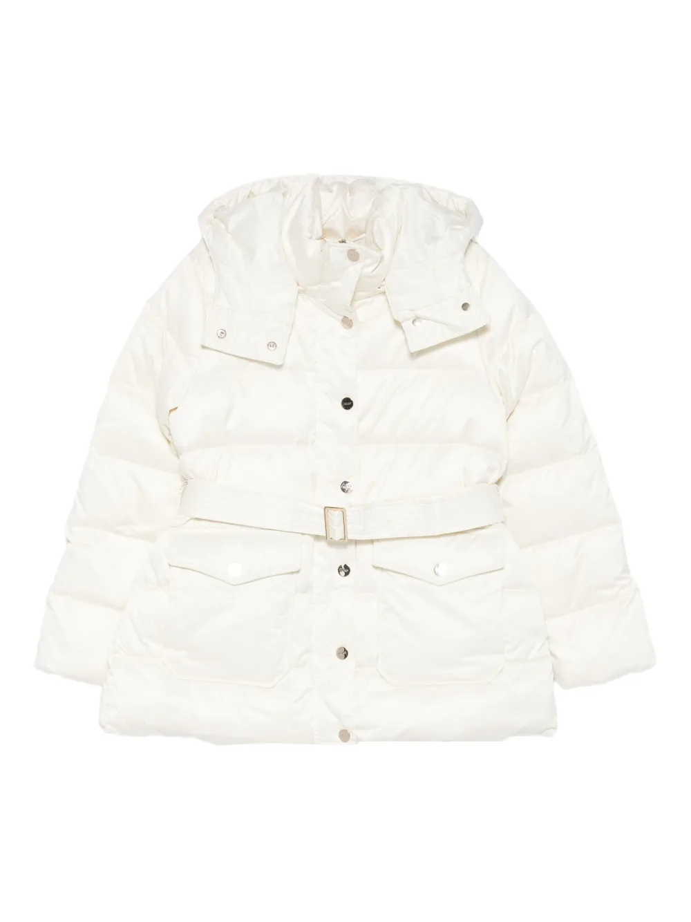 LIU JO parka con cinturón | blanco | Image 1