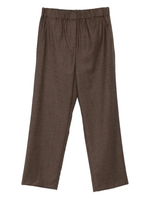 Max Mara pantalon à taille élastiquée