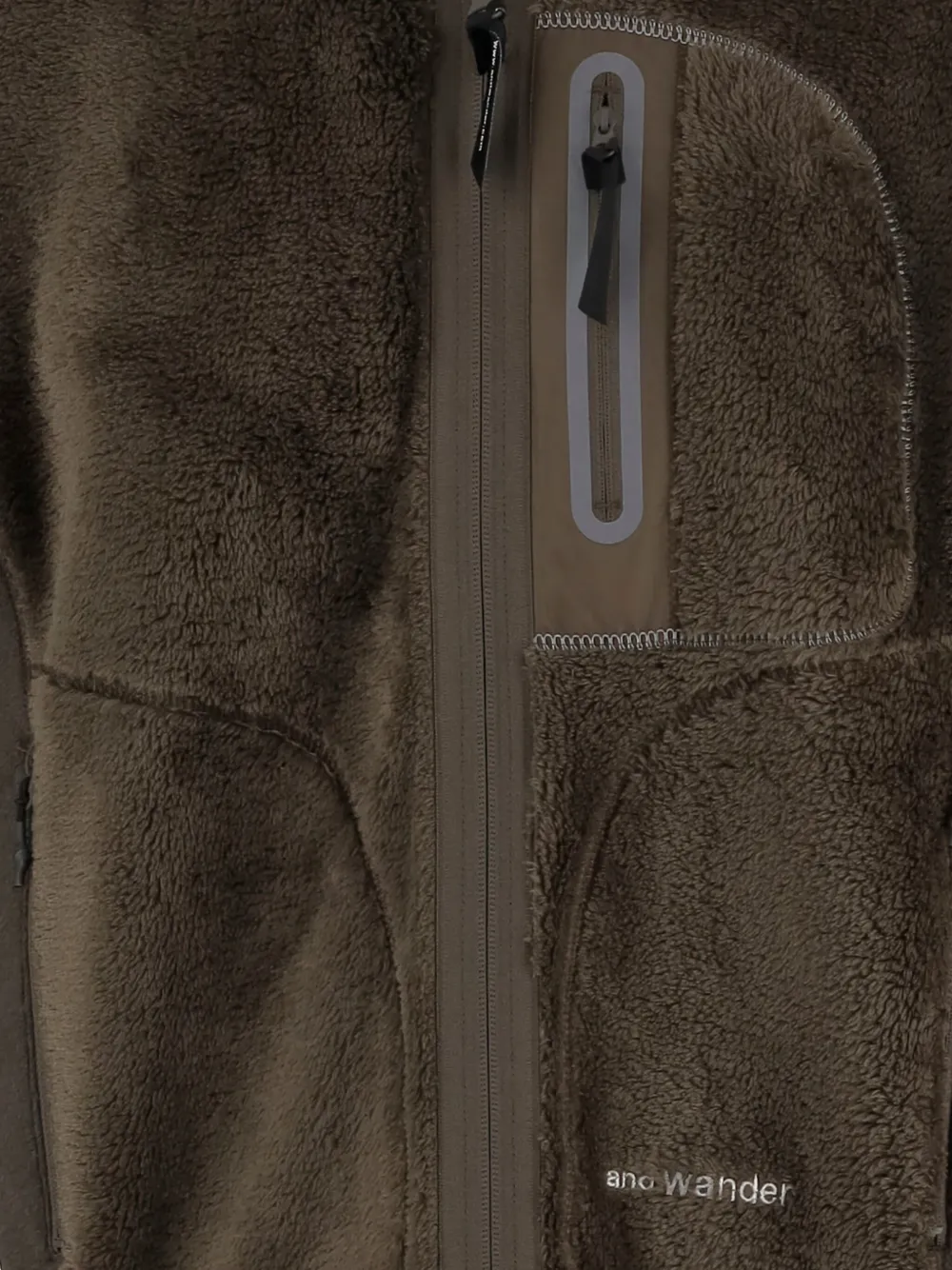 and Wander Fleece jack Groen