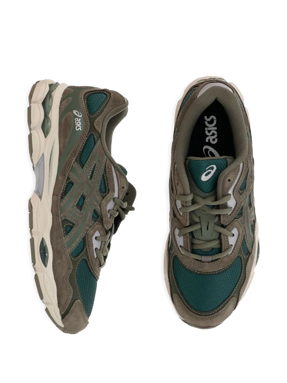 ASICS Sneakers met vlakken en gelzool Groen