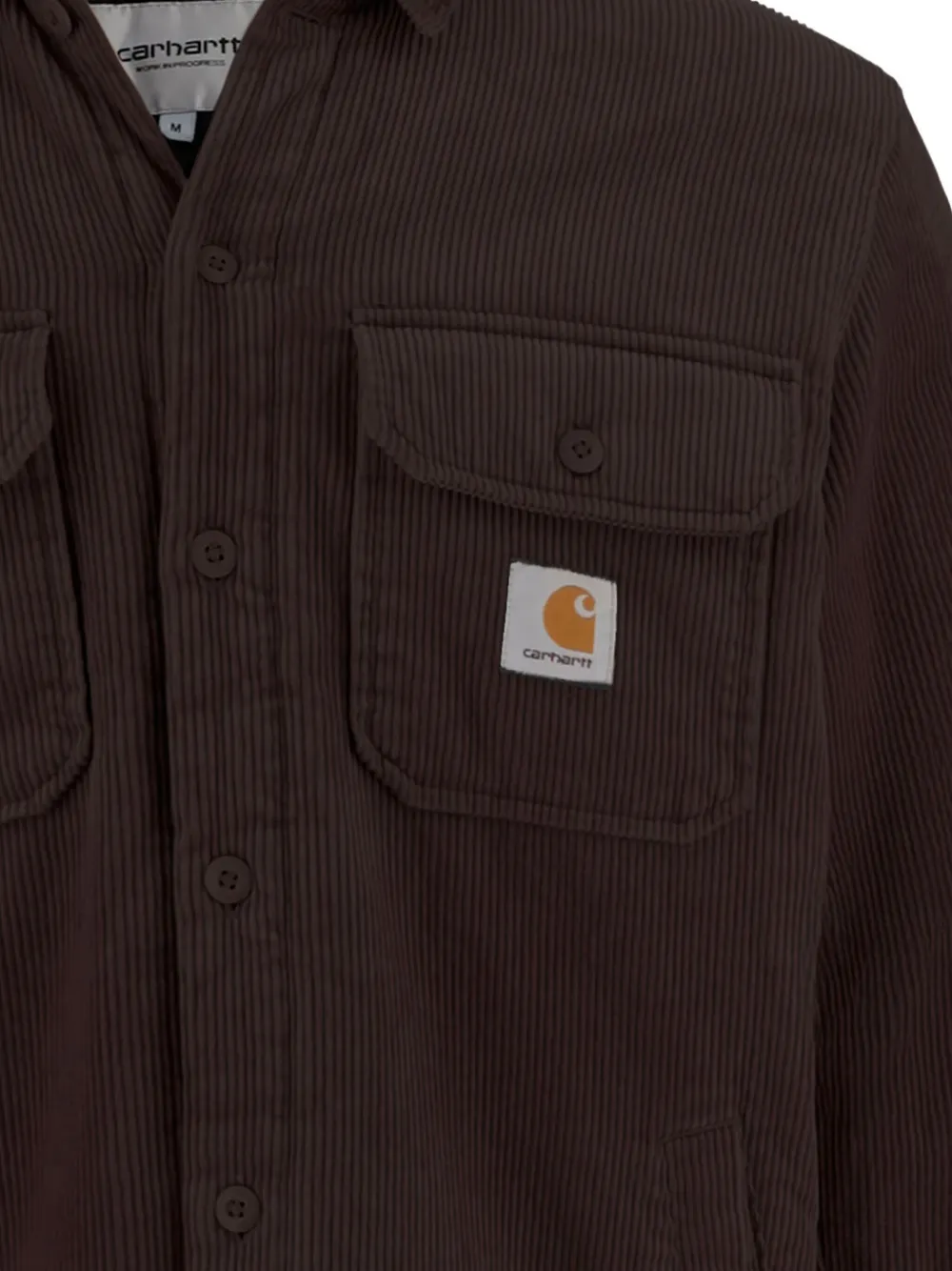 Carhartt Relaxed Fit Jacket Chest Pockets In Brown