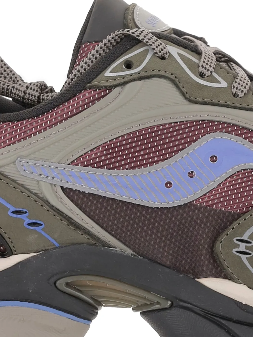 Saucony Low-top leren sneakers Grijs